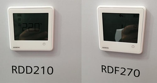 新品：西门子RDF210、RDF270系列液晶温控器